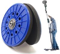 COZERI Disco de lijado de 215 mm (compatible con 225 mm), para lijadora de pared, bandeja lijadora para DWS225BT DC R,Scheppach DS 200 210 900 920 930,10 agujeros de velcro, ideal para molienda y