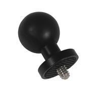 COZERI Para RAM Mounts B Tamaño B, adaptador de interfaz de cabeza esférica para cámara deportiva de 25 mm, soporte de tornillo 1/4, compatible con GOPRO Hero 9/10/11, soporte de cámara de bicicleta