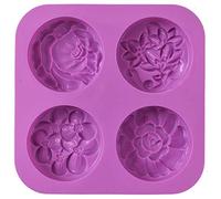 Cozihom AX8F Silicone Mold, Acrylic, Morado