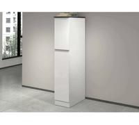 Cozinha com despensa com efeito madeira