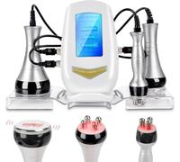 Cozion Radiofrecuencia Facial y Corporal Profesional 40K cavitacion y Radiofrecuencia Aparatos Masajeador anticelulitico Máquina de Adelgazamiento de Belleza Masajeador Celulitis (S)