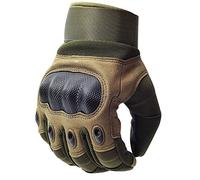 COZOME Guantes de Moto para Hombre, Guante de Verano para Pantalla Táctil con Nudillos Duros, Guantes Protectores para Airsoft Motocross Scooter Ciclomotores ATV Paitball Bicicleta de Montaña