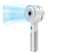 COZOME Ventilador de mano,ventilador portátil turbo 7000 RPM con batería 16H,mini ventilador de bolsillo recargable por USB con 4 velocidades para exterior, viajes, oficina y hogar, Regalo de verano