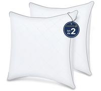 COZSINOOR Almohada 60x60 cm Pack de 2 Almohadas Cómodas y Acolchadas, Calidad de Hotel de Lujo Almohada con Propiedades Suaves para la Piel, Premium Todas Las Posiciones de Sueño