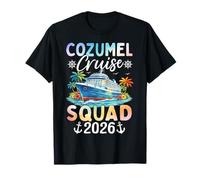 Cozumel Cruise Squad 2026 Vacaciones grupales Camiseta