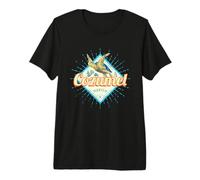 Cozumel Isla México Retro Tortuga Vintage Yucatán Recuerdo Camiseta Premium