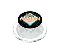 Cozumel Isla México Retro Tortuga Vintage Yucatán Recuerdo PopSockets PopGrip para MagSafe