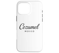 Cozumel México Retro Mexican Resort Vacaciones Viaje Cabo Carcasa para iPhone 16 Pro MAX