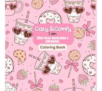 Cozy and comfy Bible verse affirmation and declaration: Colouring Book