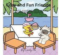 Cozy and Fun Friends Coloring Book: Adorable Animal Pals and Playful Scenes for Kids Ages 3-14