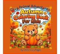 Cozy Animal Adventures: Autumn Coloring Book
