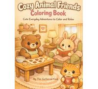 Cozy Animal Friends Coloring Book