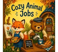 Cozy Animal Jobs: Cute & Comfy Detailed Coloring Book (The Cozy Animal Jobs Series)