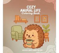 Cozy Animal life coloring book