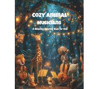 COZY ANIMAL MUSICIAN: A RELAXING COLORING BOOK FOR KIDS