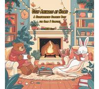 Cozy Animals at Home : A Cute and Whimsical Coloring Book for Adults and Teens Featuring 40 Hand-Drawn Animal Scenes to Relax and