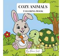 Cozy Animals: Coloring Book
