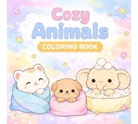 Cozy Animals Coloring Book: A Cute and Relaxing Coloring Book for Kids