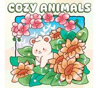 Cozy Animals Coloring Book: Bold and Simple Designs of Adorable Critters for Relaxation and Stress Relief Fun for Adults and Kids