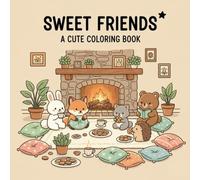 Cozy Animals Coloring Book: Cute & Easy Designs for Adults and Teens - Relaxation Featuring Adorable Animal Friends: 50 Big & Simple Designs for ... Adults, Teens, and Kids Who Love Cute Animals