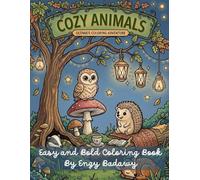 Cozy Animals: Cute Companions of Animal Friends Coloring Book: Enchanting Animal Duos