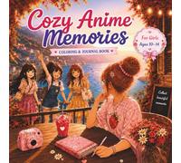 Cozy Anime Memories: Coloring & Journal Book for Girls Ages 10-14 | Cute Anime Coloring Pages, Creative Writing Prompts, Friendship, Summer Adventures & Cozy Moments