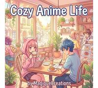 Cozy Anime Slice of Life Coloring Book: Relaxing Manga-Inspired Coloring Pages for Stress Relief, Calm Moments & Creative Fun