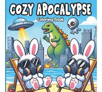 Cozy Apocalypse Coloring Book: "A Funny End-of-the-World Coloring Book for Teens & Adults - Cute Skeletons, Nuclear Chaos, and Post-Apocalyptic Scenes to Relax and Laugh"