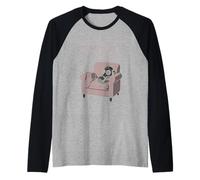 Cozy Apocalypse Estación de preparación de salud mental Once Camiseta Manga Raglan