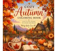 Cozy Autumn Coloring Book (Adult Coloring books)