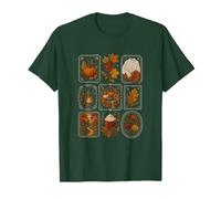 Cozy Autumn Fall Harvest Vintage Collage Cute Fall Camiseta