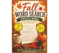 Cozy Autumn Word Search Puzzle Book: Fall Word Search Book About Autum, Harvest and Cozy moments | Thanksgiving Gift | Easy to Read | 110 Pages | 6 x ... | 55 Engaging Puzzles | 12 Words per Puzzle