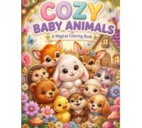 Cozy Baby Animals: A Magical Coloring Book