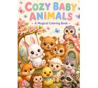 Cozy Baby Animals: A Magical Coloring Book