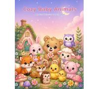 Cozy Baby Animals: A Magical Whimsical Coloring Book (Whimsical Wonders)