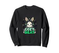 Cozy Beat Bunny Music Lover Lindo diseño de Animales Sudadera