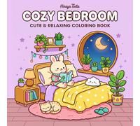 Cozy Bedroom: Cute & Relaxing Coloring Book for Teens and Adults