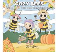 Cozy Bees: Simple & Cute Bees Colouring Book