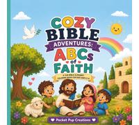 Cozy Bible Adventures: ABC's of Faith: A Fun Bible Alphabet Coloring Book for Kids Ages 3-8
