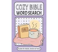 Cozy Bible Word Search Puzzle Book: Easy to Read Bold Print KJV Bible Themed Word Find for Adults, Seniors & Teens | 100 Puzzles, Featuring Biblical Word Searches with Solutions
