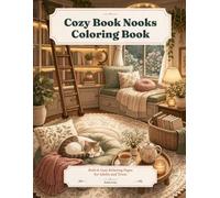 Cozy Book Nooks Coloring Book: Bold & Easy Relaxing Pages for Adults and Teens (Koala Cozy Coloring Collection)