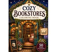 Cozy Bookstores Coloring Book: A Cozy Coloring Adventure for Adults, Teens and Book Lovers Featuring Bookshops, Reading Corners, Secret Libraries and ... Literary Spaces (Cozy Spaces Coloring Books)