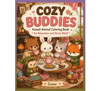 Cozy Buddies: Kawaii Animal Coloring Book for Relaxation and Stress Relief (Cozy Escape Series)