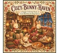 Cozy Bunny Haven: A Hygge Coloring Boof of Cute Bunnies and Snug Spaces