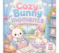 Cozy Bunny Moments: Coloring Book for Adults