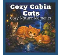 Cozy Cabin Cats: Cozy Nature Moments - A Coloring Book: Bold & Easy Designs for Relaxation and Stress Relief