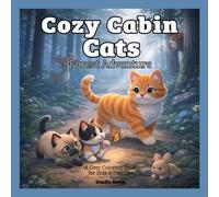 Cozy Cabin Cats: Forest Adventure Coloring Book: A Cozy Cat Coloring Book with Woodland Forest Scenes