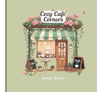 Cozy Café Corners: Cute and Simple Line Art Illustrations of Coffee, Pastries, and Cozy Café Mom