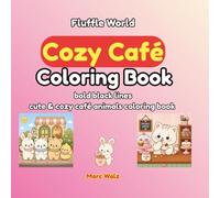 Cozy Café: cute & cozy café animals coloring book