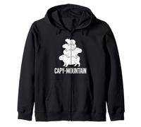 Cozy Capy Mountain Cute Capybara Retro Hombres Niños Mujeres Sudadera con Capucha